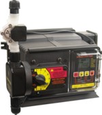 Diaphragm pump with flow verification sensor