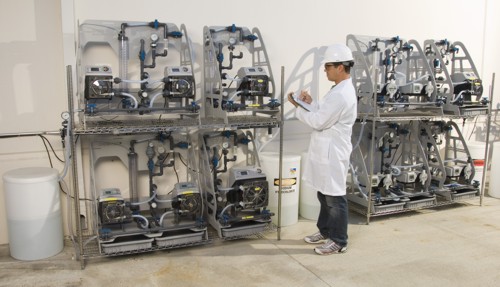Chem-Feed Skid Testing