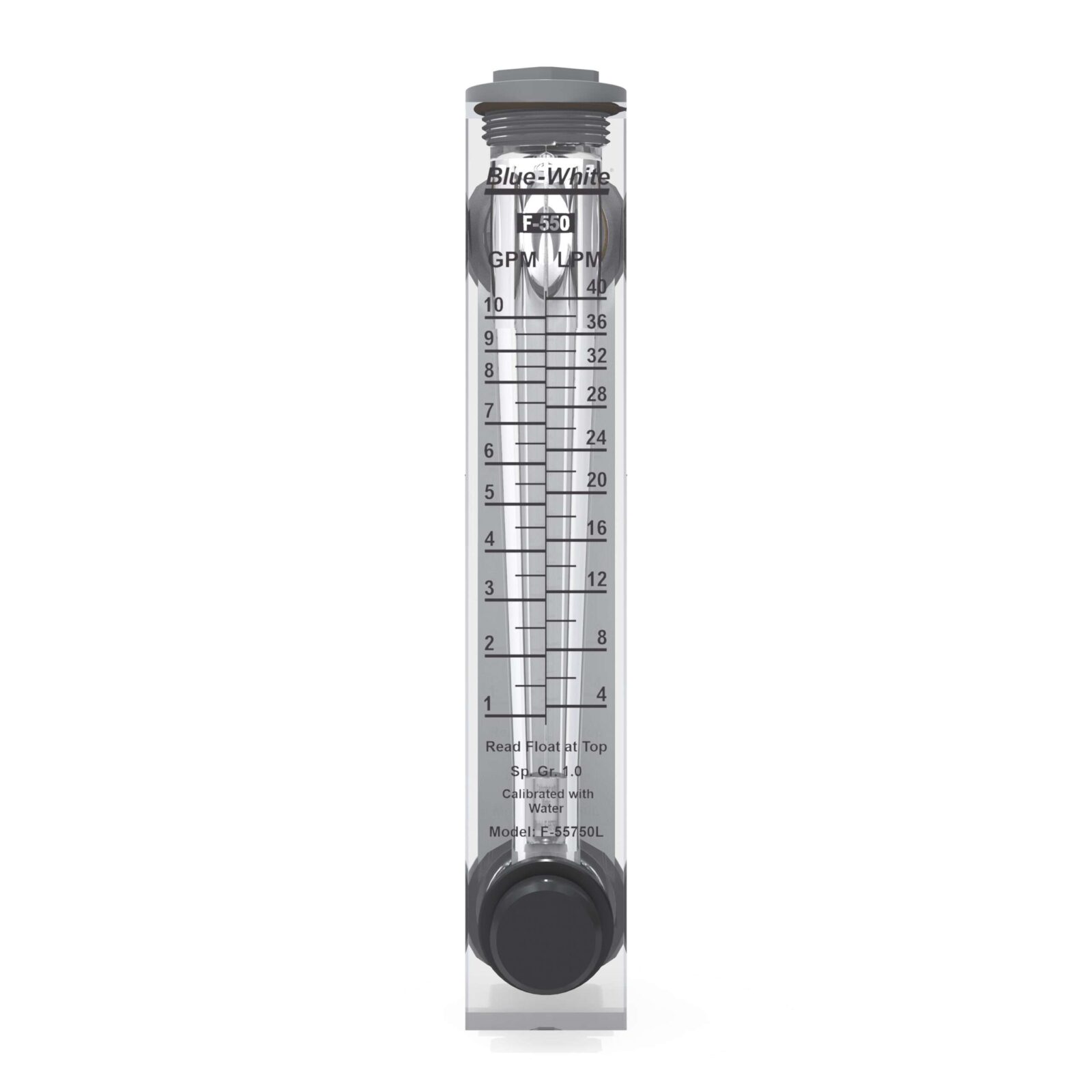 F-550 Acrylic Flow Meter