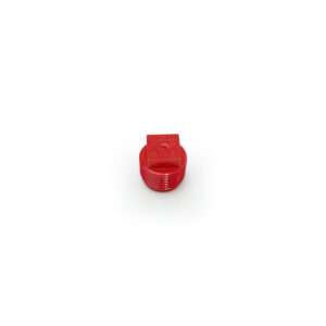 CAP PLUG P-48 1/2NPT RED F-2000