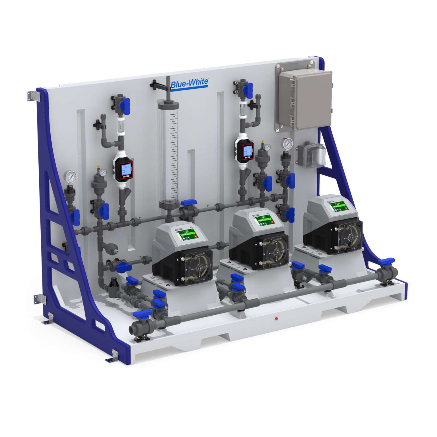 CFPS-3 - Engineered Triplex Skid System for Industrial Use