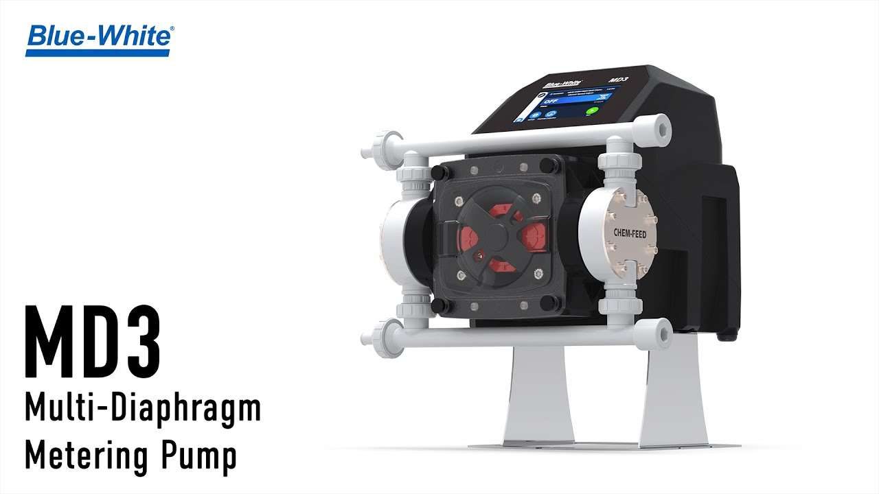 Video Thumbnail: CHEM-FEED® MD3 - Multi-Diaphragm Metering Pump